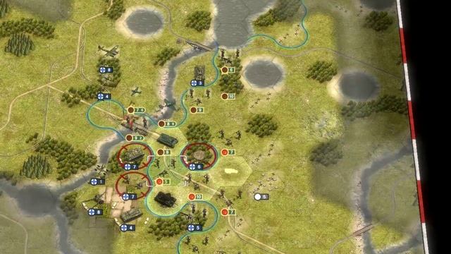 Защита колонн снабжения в Order of War 2