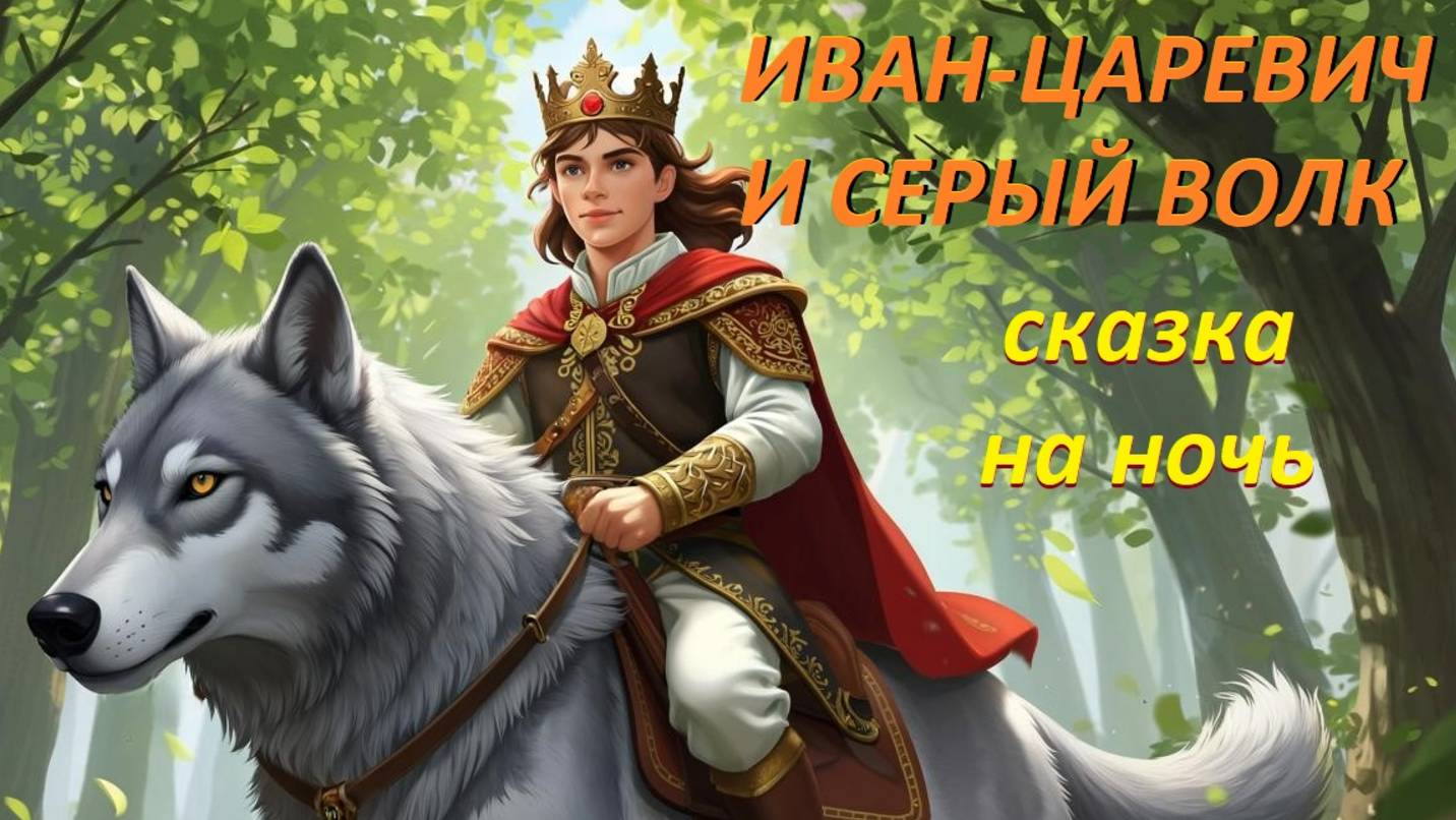 Иван-царевич и серый волк. Русская народная сказка. Аудиосказка.