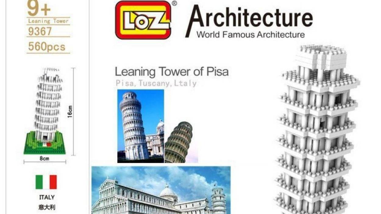 Конструктор Loz / Пизанская башня