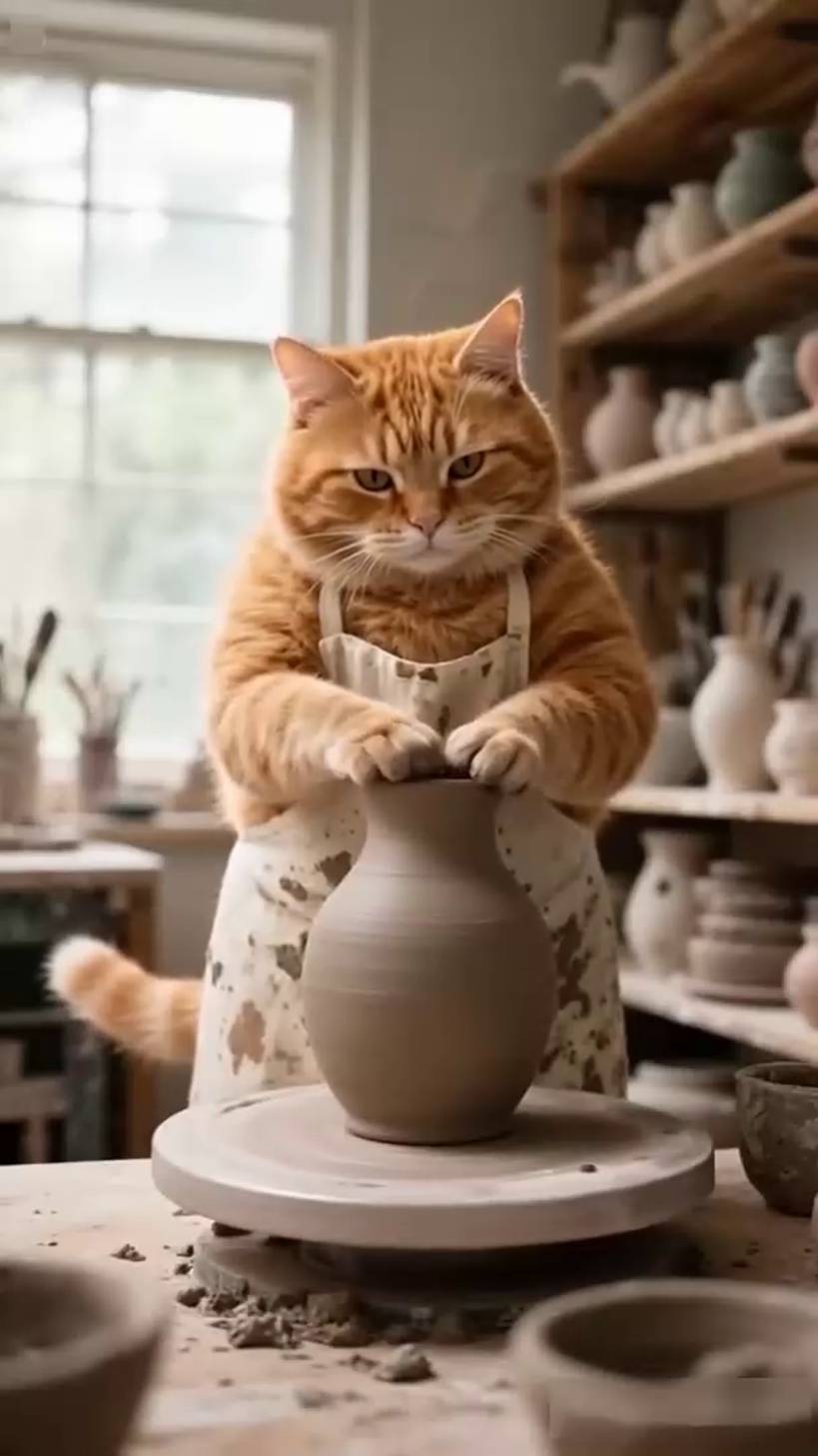 Котик - гончар
