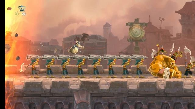 Rayman Legends. 16. Этап Рок-замок