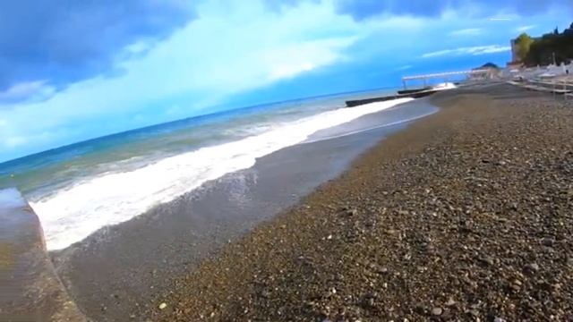 Сочи Адлер сегодня 16 июня 2025. Вот такая обстановка на море сейчас. Какая погода. Центральный пляж