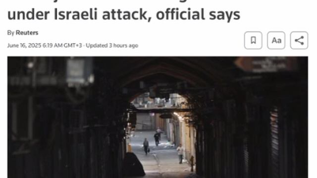 ‼️🇮🇱🇮🇷Иран сообщил посредникам, что не будет вести переговоры, пока не прекратятся удары со стор