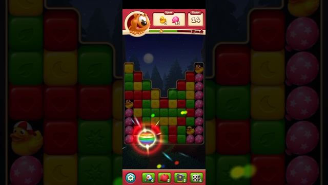 TOON BLAST МОБИЛЬНАЯ ИГРА ГОЛОВОЛОМКА В ЖАНРЕ ТРИ В РЯД — УРОВЕНЬ 42