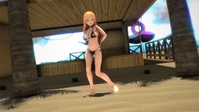 MMD Marin Kitagawa - Hot Summer (Short)