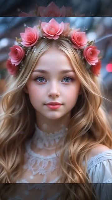 Beautiful cute girl New Year's holiday 4 ai lookbook art #aigirl #aiart #lookbook #beauty #cute