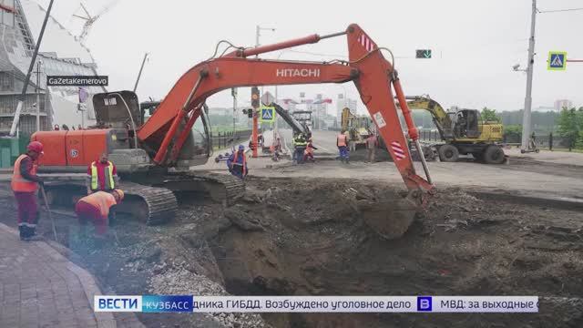 Пожелтевшая река, ремонт моста и ДТП с участием сотрудника ГИБДД: дайджест новостей в Кузбассе