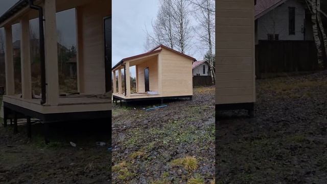 Модульный дом 15 кв м с террасой 15 кв м во Фрязино