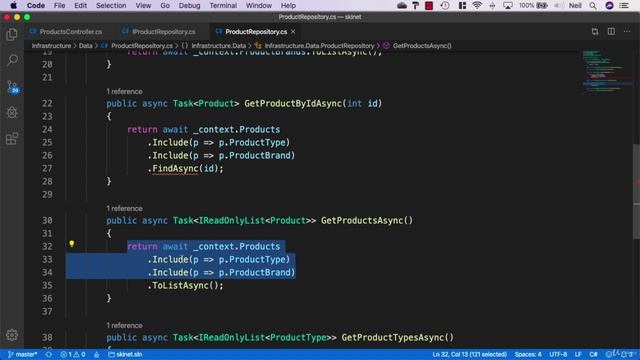 031 Eager loading of navigation properties