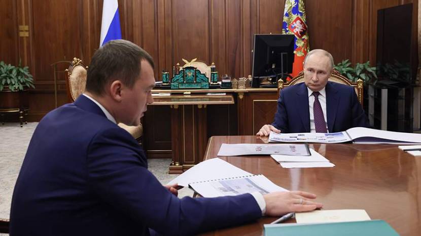 Путин обсудил с Дегтяревым позицию международных спортивных организаций