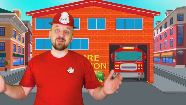 Песенка про пожарного   Firefighters Song Левий Лев