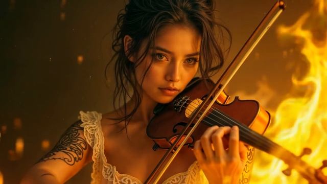 Epic Violin Piano and Metal Bass - Red Energy Melody of Emotion and Harmony