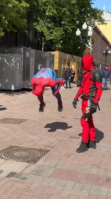 Spiderman or Deadpool?#shorts