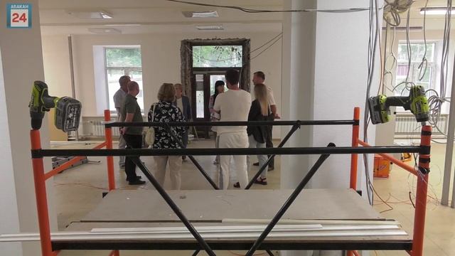 Капитальное преображение 30 абаканской школы на финишной прямой:здесь уже отмывают кабинеты и классы