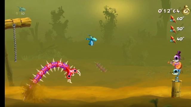 Rayman Legends. 11. Этап Зыбучие пески. Забег