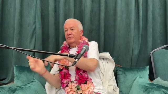 14.06.2025 Шримад-Бхагаватам 5.5.18. Е.М. Чайтанья Чандра Чаран прабху. Вриндаван Парк