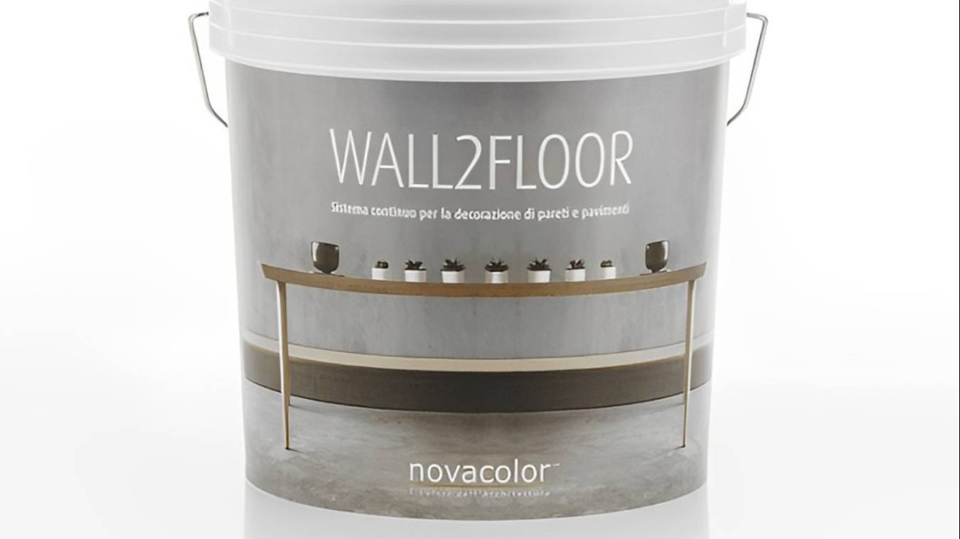 NOVACOLOR WALL 2 FLOOR - Rusty Metal effect - Цементное покрытие. Инструкция по нанесению