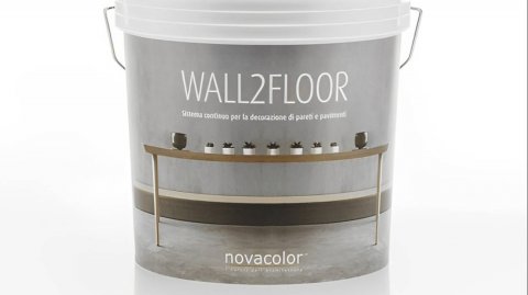 NOVACOLOR WALL2FLOOR - Rusty Metal effect - Цементное покрытие. Инструкция по нанесению