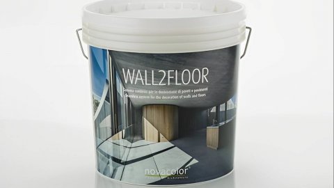 NOVACOLOR WALL2FLOOR - Metal Stone effect - Цементное покрытие. Инструкция по нанесению