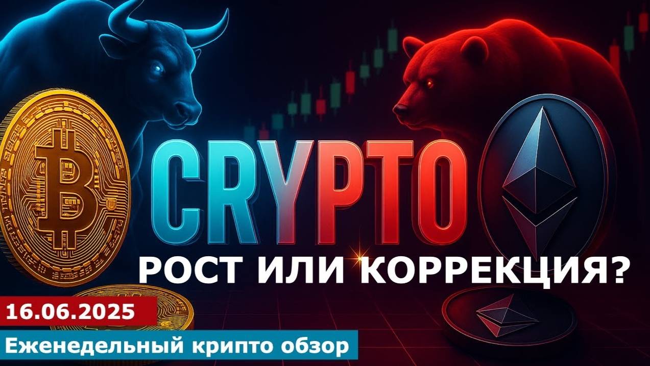 16.06.2025 - Анализ криптовалют #bitcoin #ethereum #btc #я #крипто #bitcoin #crypto #cryptocurrency