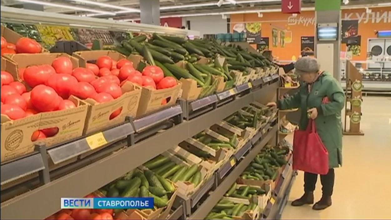 В магазинах Ставрополья растет доля местных продуктов