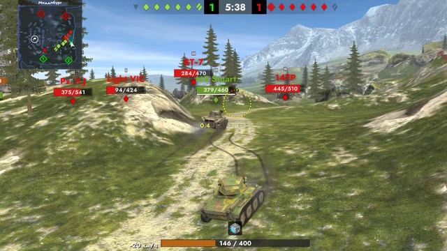 Tanks Blitz. Тетрарх (2)
