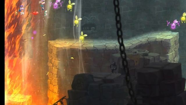 Rayman Legends. 12. Этап Подземная погоня