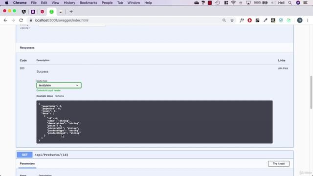 085 Creating a products interface