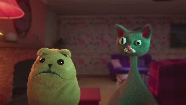 Смешной мультик. Куры-зомби - лапша и булочка.