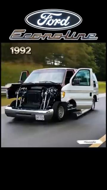 Ford Econoline (1961-2025) История трансформации автомобиля #Technoyarus