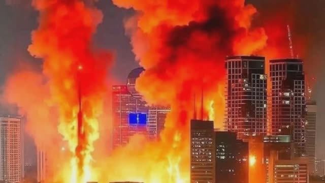Видео нештатного схода с траектории зенитной ракеты в Израиле
