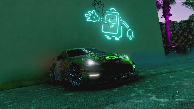 Forza Horizon 5 \ Neon palms.