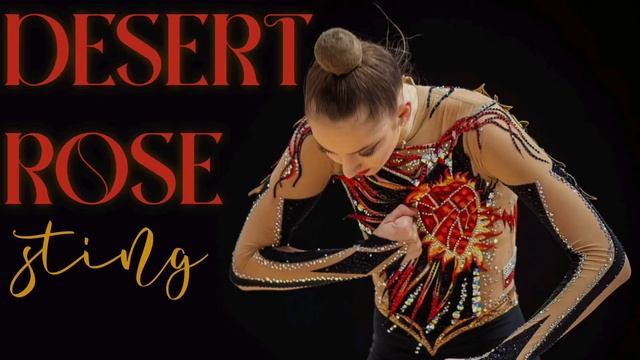 Ритмичная гимнастика под музыку Sting - Dessert Rose 138