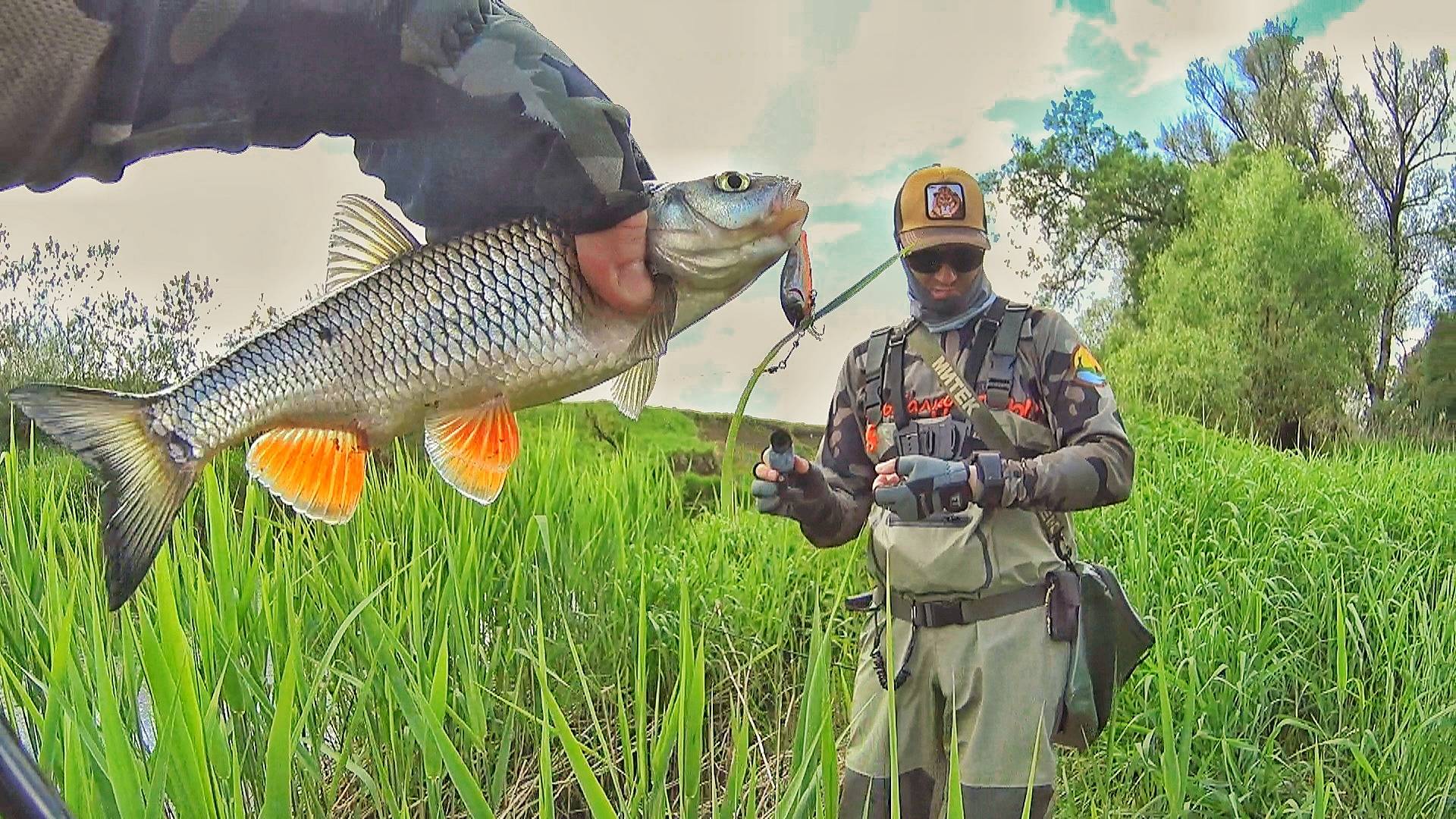 В ПОИСКАХ ГОЛАВЛЯ НА МАЛОЙ РЕКЕ. 1 РЫБАЛКА НА СПИННИНГ 2025 г.