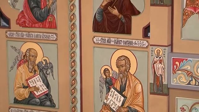 На освящении иконостаса Храма Владимирской иконы Божией Матери, Братск