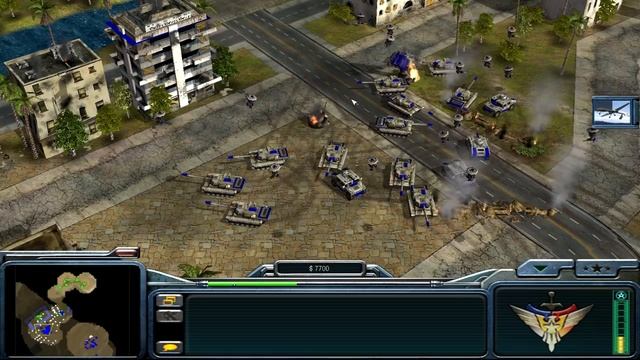 2 Command & Conquer ꞉ Generals - USA Mission 1 (Brutal)