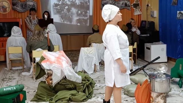 постановка_театрализованная_постановка_У_войны_не_женское_лицо