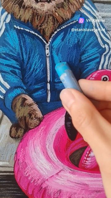 Процесс работы. Больше котиков на Stanislava Art маркет