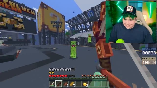 Милс PLAY - 100 lvl 🔥 ПЕРЕЖИВИ волну БОССОВ - ЧТОБЫ ВЫЖИТЬ в Майнкрафт 😱 Minecraft