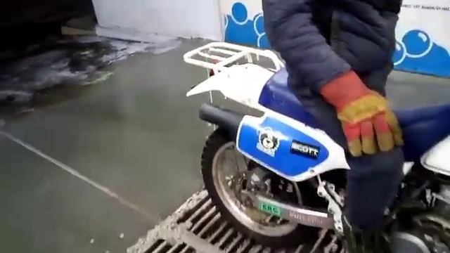 Запуск - работа Honda XLR 250R Воронеж