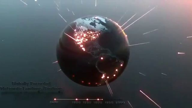 Метеориты, которые упали на Землю с 1500 по 2013 год