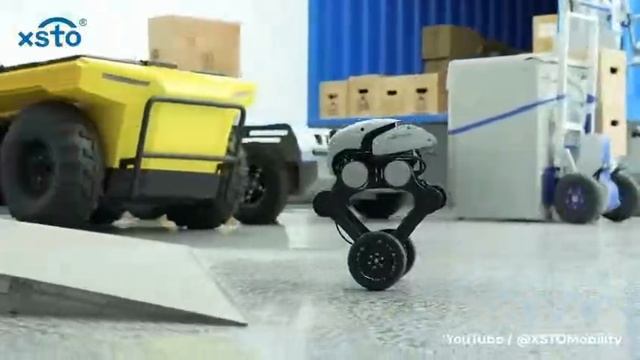 Двуногий робот с колёсами – китайцы снова удивляют своими изобретениями