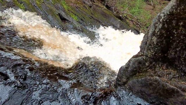 Малый Водопад Юканкоски (Белые Мосты) Карелия