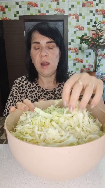 рецепт ПП салата из капусты и моркови 🥕