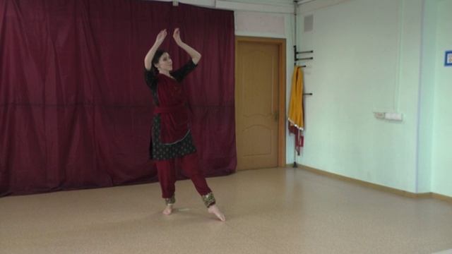 Кастури Тилкам | Кришна Вандана | Стиль Катхак | ЮЛИЯ ШАКЛЯР | Экзамен на 3 года | Таранг | Москва