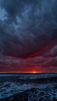 #закат #вода #небо