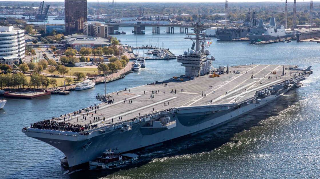 США перебрасывают авианосную группу во главе с "Нимиц" на Ближний Восток