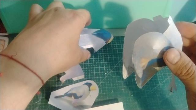 Птица 🐦 вьюрок из бумаги своими руками.