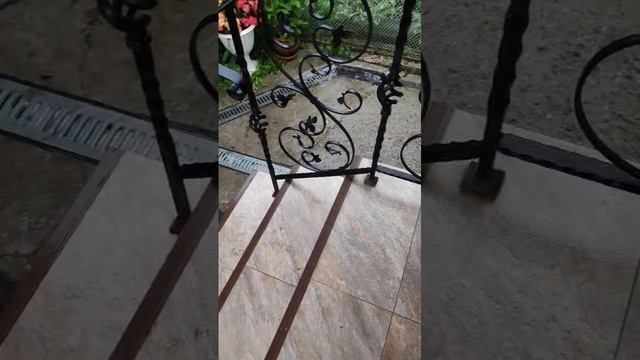 Сильный ливень. город Коломна.