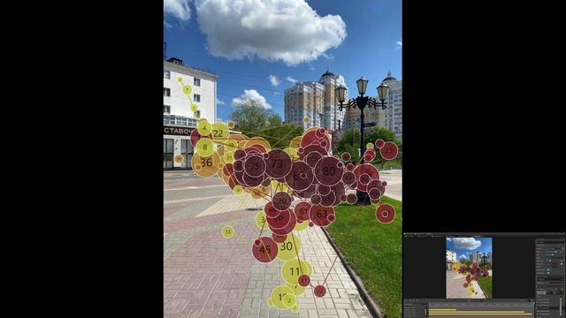 Нейромаркетинговое исследование: саккады рекламного банера ВШУ НИУ БелГУ, Июнь 2025